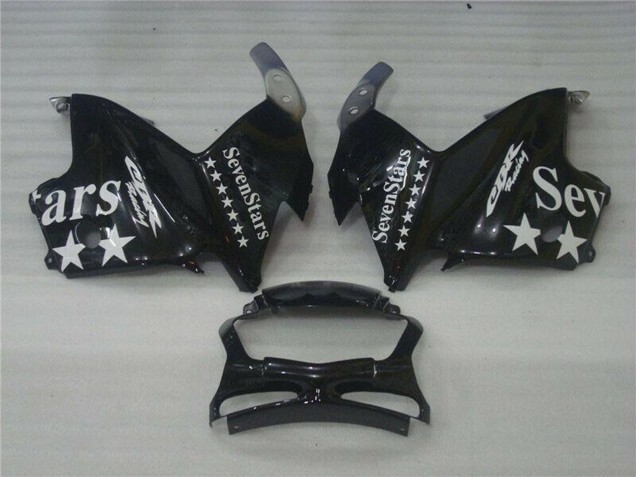 Honda CBR600 F3 Motorrad Verkleidung 1995-1996 - Silber Glanzendes Schwarz SevenStars