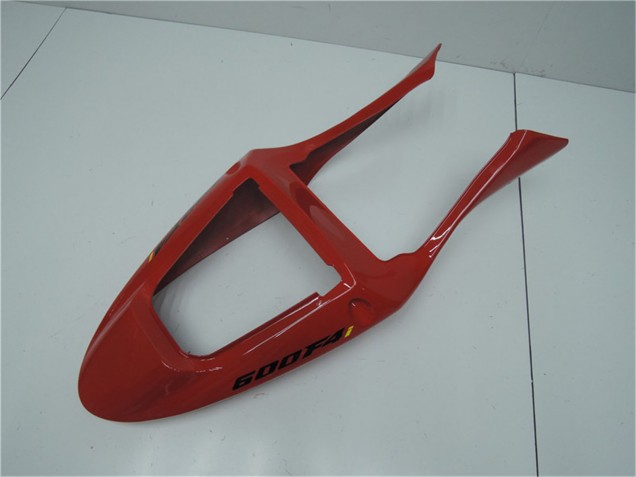 Honda CBR600 F4i Motorrad Verkleidung 2001-2003 - Rot Glanzendes Schwarz