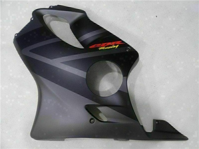 Honda CBR600 F4i Motorrad Verkleidung 2001-2003 - Matt Schwarz Grau