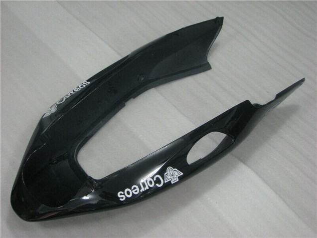 Honda CBR1100XX Blackbird Motorrad Verkleidung 1996-2007 - Glanzendes Schwarz Weiss West