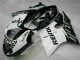 Honda CBR1100XX Blackbird Motorrad Verkleidung 1996-2007 - Weiss Glanzendes Schwarz Repsol