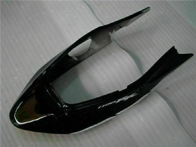 Honda CBR1100XX Blackbird Motorrad Verkleidung 1996-2007 - Weiss Glanzendes Schwarz Repsol