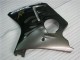 Honda CBR1100XX Blackbird Motorrad Verkleidung 1996-2007 - Glanzendes Schwarz Silber Flamme