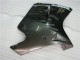 Honda CBR1100XX Blackbird Motorrad Verkleidung 1996-2007 - Glanzendes Schwarz Silber Flamme