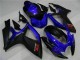 Suzuki GSXR 600/750 Motorrad Verkleidung 2006-2007 - Blau Matt Schwarz Rot