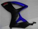 Suzuki GSXR 600/750 Motorrad Verkleidung 2006-2007 - Blau Matt Schwarz Rot