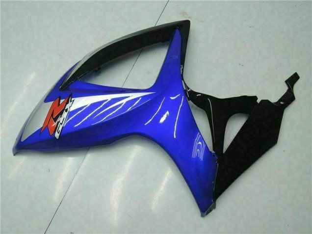 Suzuki GSXR 600/750 Motorrad Verkleidung 2006-2007 - Blau Weiss Glanzendes Schwarz Rot