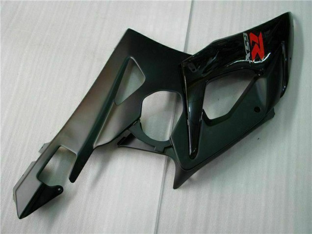 Suzuki GSXR 1000 Motorrad Verkleidung 2005-2006 - Glanzendes Schwarz Matt Schwarz Rot