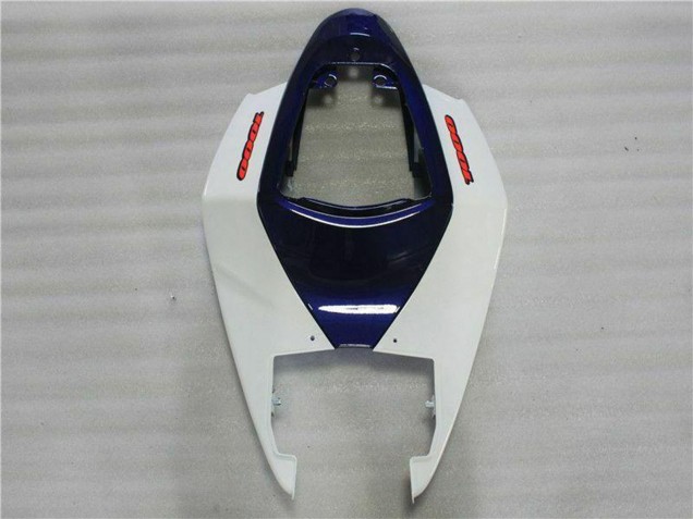 Suzuki GSXR 1000 Motorrad Verkleidung Kit 2005-2006 - Weiss Blau Glanzendes Schwarz