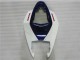 Suzuki GSXR 1000 Motorrad Verkleidung Kit 2005-2006 - Weiss Blau Glanzendes Schwarz