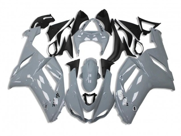 Kawasaki ZX6R Motorrad Verkleidung 2007-2008 - Nardo Grau