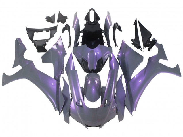 Yamaha YZF 1000 R1 Motorrad Verkleidung 2020-2025 - Chameleon Grau Dazz Perl Lila