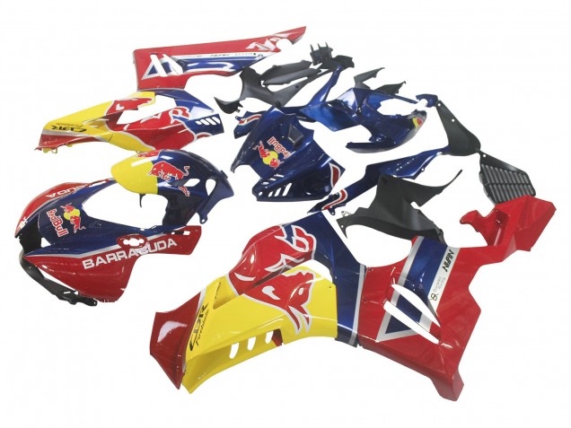 Honda CBR1000RR-R Motorrad Verkleidung 2020-2023 - Blau Gelb Red Bull