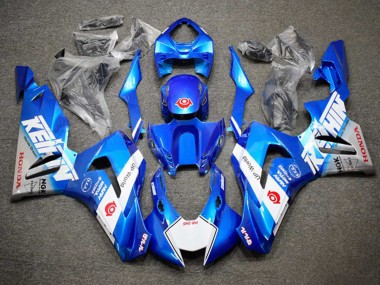 Honda CBR1000RR-R Motorrad Verkleidung 2020-2023 - Blau Weiss