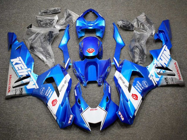Honda CBR1000RR-R Motorrad Verkleidung 2020-2023 - Blau Weiss