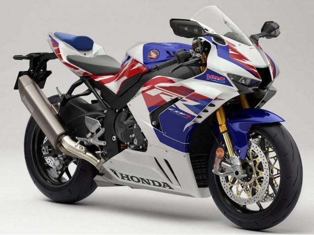Honda CBR1000RR-R Motorrad Verkleidung 2020-2023 - Weiss Rot Blau HRC