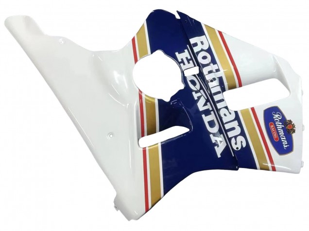 Honda CBR400RR NC23 Motorrad Verkleidung 1987-1989 - Weiss Gelb Blau Rothmans