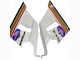 Honda CBR400RR NC29 Motorrad Verkleidung 1990-1999 - Weiss Gold Rot Dunkel Blau Rothmans