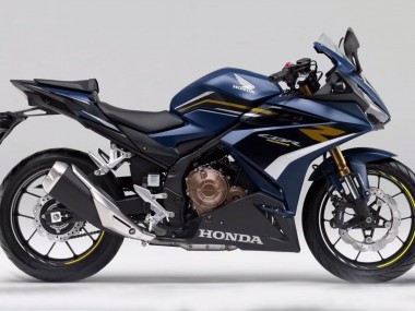 Honda CBR400R Motorrad Verkleidung 2022 - Dunkel Blau Matt Schwarz