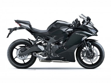 Kawasaki ZX25R ZX-25R Motorrad Verkleidung 2019-2025 - Glanzendes Schwarz Matt Schwarz