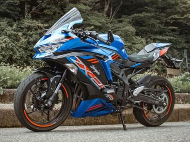 Kawasaki ZX25R ZX-25R Motorrad Verkleidung 2019-2025 - Blau Rot Grau