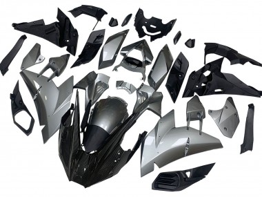 Kawasaki Ninja H2 Motorrad Verkleidung 2015-2022 - Silber Schwarz Carbonfaser