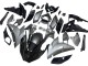 Kawasaki Ninja H2 Motorrad Verkleidung 2015-2022 - Silber Schwarz Carbonfaser