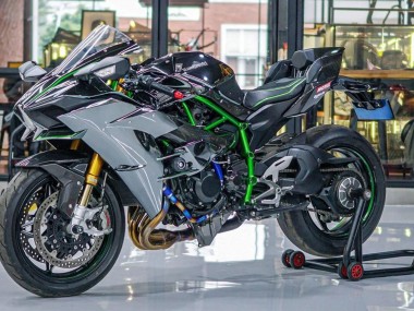 Kawasaki Ninja H2 Motorrad Verkleidung 2015-2022 - Grau
