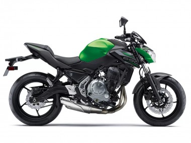 Kawasaki Ninja Z650 Motorrad Verkleidung 2017-2019 - Schwarz Grun Silber