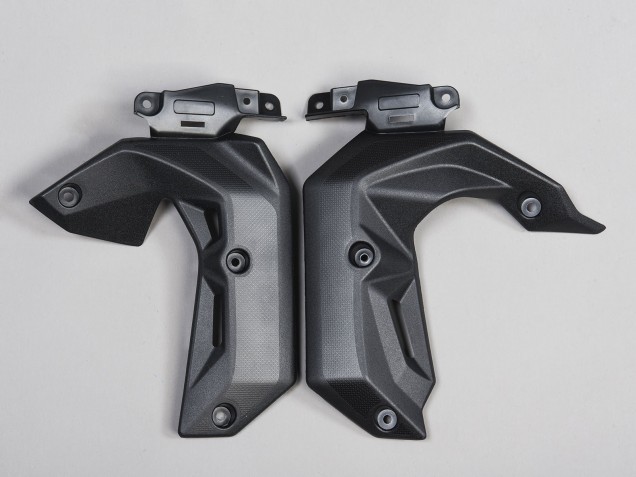 Kawasaki Ninja Z650 Motorrad Verkleidung 2017-2019 - Schwarz Grun Silber