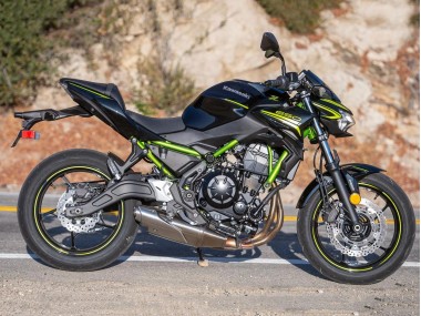 Kawasaki Ninja Z650 Motorrad Verkleidung 2020-2025 - Schwarz Gelb