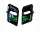 Kawasaki ZZR400 Motorrad Verkleidung 1993-2007 - Grun Glanzendes Schwarz Grun Monster Elf Touch4 Bridgestone