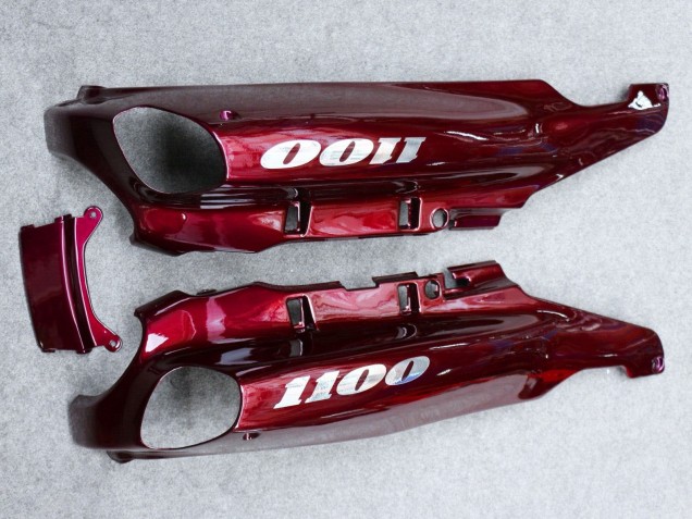 Kawasaki ZZR1100 Motorrad Verkleidung 1993-2003 - Dunkel Rot