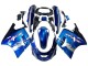 Kawasaki ZZR1100 Motorrad Verkleidung 1993-2003 - Blau Silber Schwarz