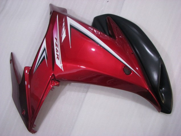 Yamaha FZ6R Motorrad Verkleidung 2009-2015 - Rot Weiss Schwarz