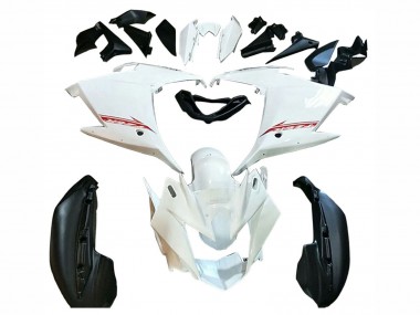 Yamaha FZ6R Motorrad Verkleidung 2009-2015 - Weiss Schwarz Rot