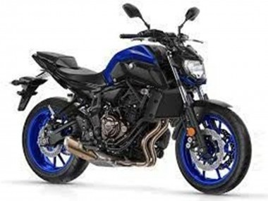 Yamaha MT07/FZ07 Motorrad Verkleidung 2012-2017 - Blau Schwarz