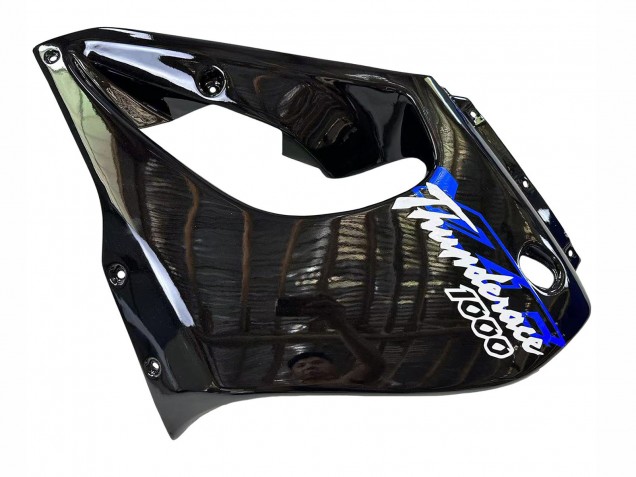Yamaha YZF 1000R Thunderace Motorrad Verkleidung 1997-2007 - Blau Schwarz Thunderace