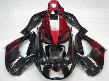 Yamaha YZF 1000R Thunderace Motorrad Verkleidung 1997-2007 - Rot Schwarz