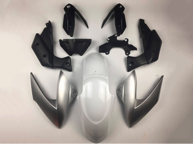 Yamaha XJ6 Motorrad Verkleidung 2009-2012 - Weiss Silber