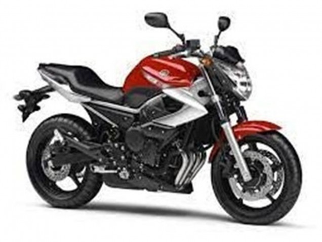 Yamaha XJ6 Motorrad Verkleidung 2009-2012 - Rot Silber