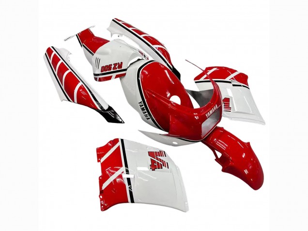 Yamaha RZV500 / RD500 Motorrad Verkleidung 1985-1987 - Weiss Rot Schwarz
