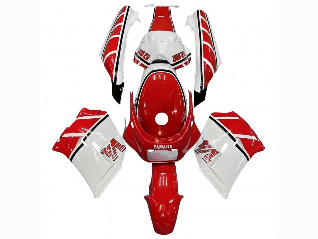 Yamaha RZV500 / RD500 Motorrad Verkleidung 1985-1987 - Weiss Rot Schwarz