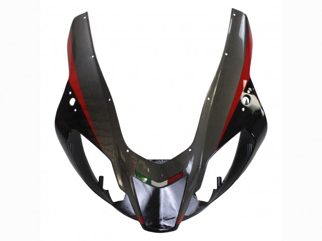 Aprilia RSV1000 Motorrad Verkleidung 2003-2006 - Glanzendes Schwarz Grau Rot