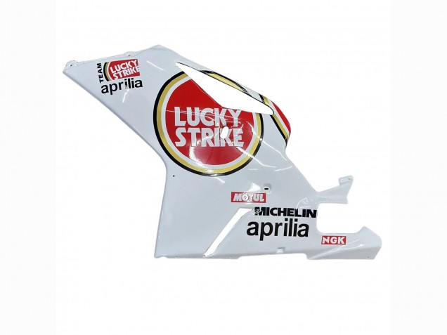 Aprilia RSV1000 Motorrad Verkleidung 2003-2006 - Weiss Rot Lucky Strike Motul 34