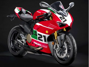 Ducati Panigale V2 Motorrad Verkleidung 2020-2024 - Weiss Rot Grun Matt Schwarz Corse 21