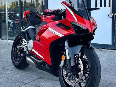 Ducati Panigale V2 Motorrad Verkleidung 2020-2024 - Rot Weiss