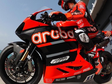 Ducati Panigale V4 V4S Motorrad Verkleidung 2018-2019 - Rot Glanzendes Schwarz Aruba 11