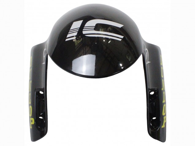 Ducati Panigale V4 V4S Motorrad Verkleidung 2020-2021 - Gelb Weiss Glanzendes Schwarz