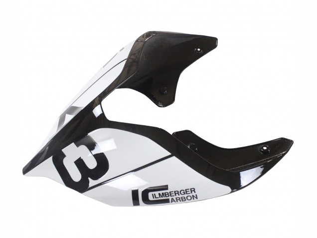 Ducati Panigale V4 V4S Motorrad Verkleidung 2020-2021 - Gelb Weiss Glanzendes Schwarz